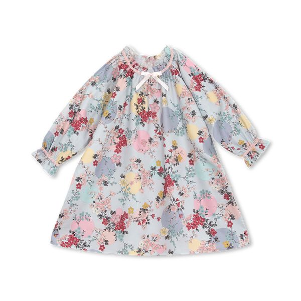 Elegant girls' nightdress Iris 100 cotton kids' nightwear AMIKI