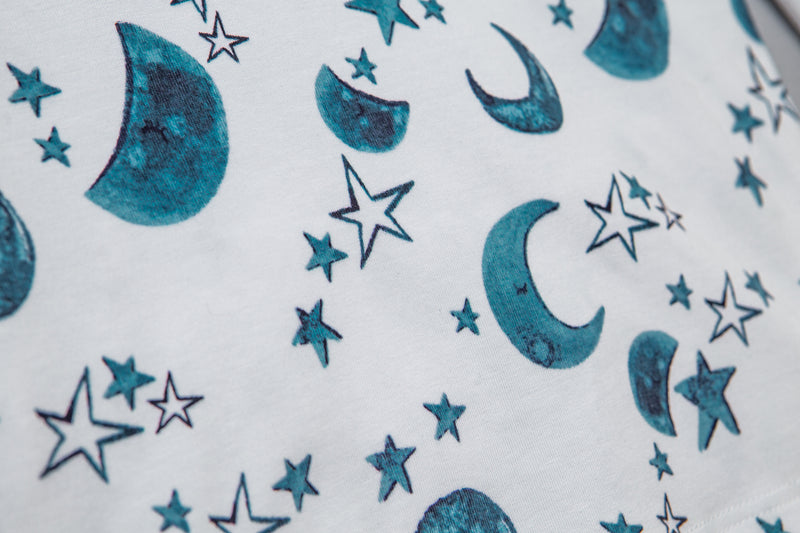 CHRIS - BOYS' PYJAMA SET IN BLUE STARS