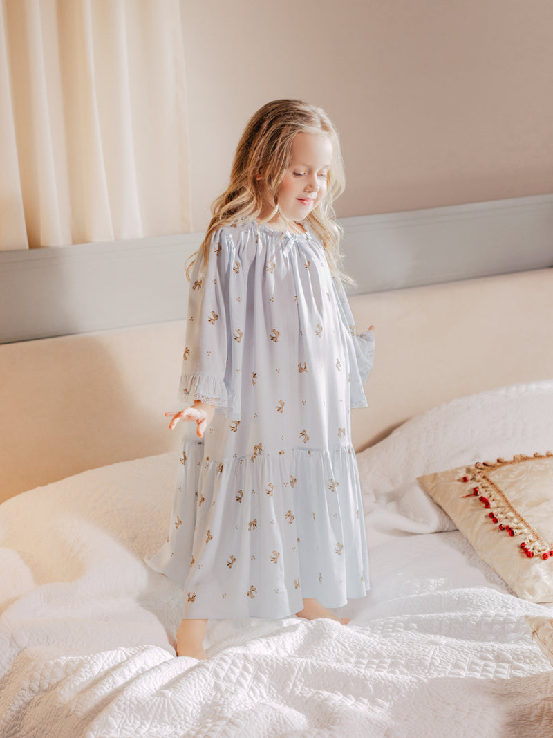 PHOEBE - GIRLS NIGHTDRESS BLUE