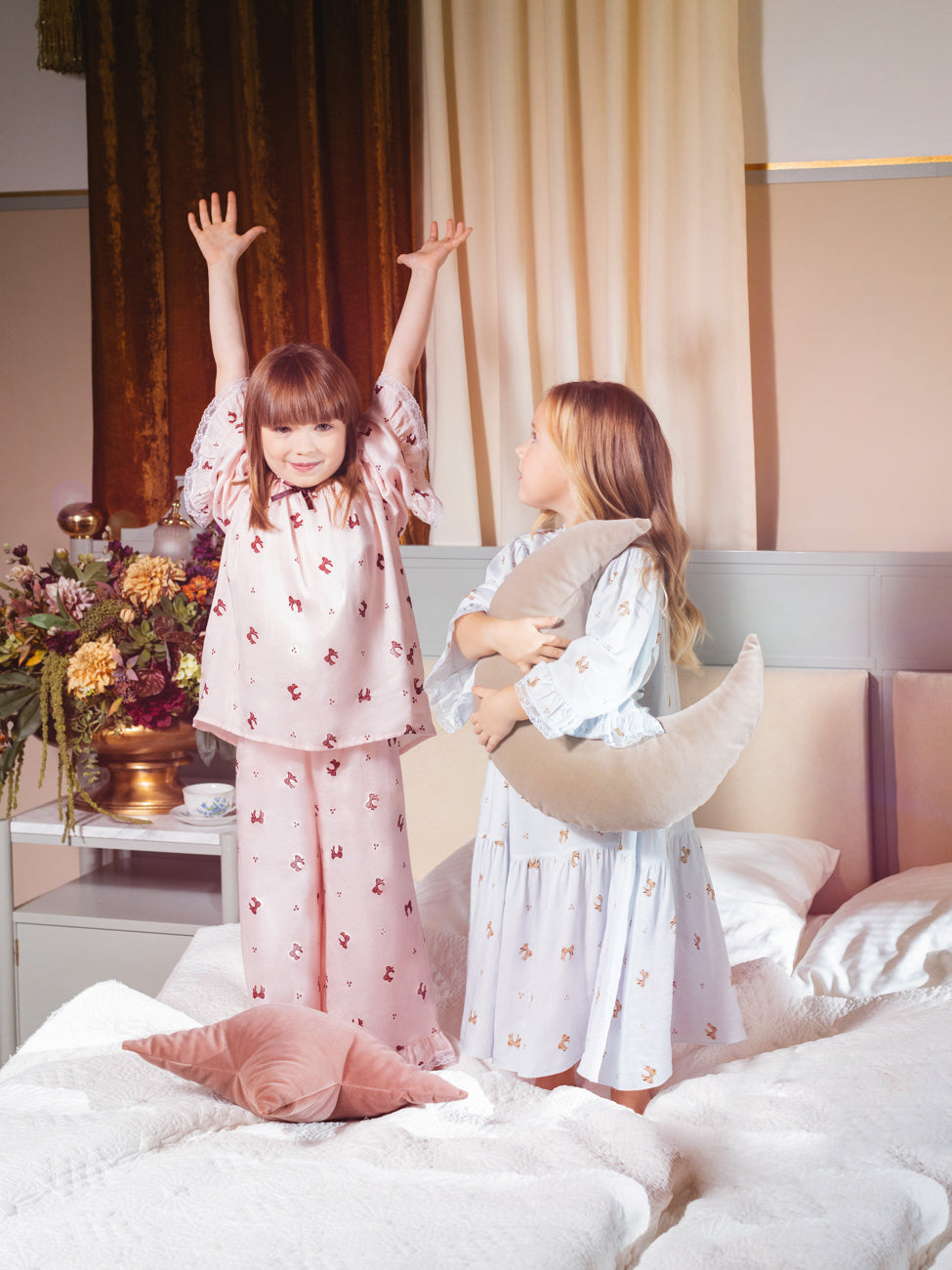 Vintage-inspired children's nightdress Victoria Comfy kids