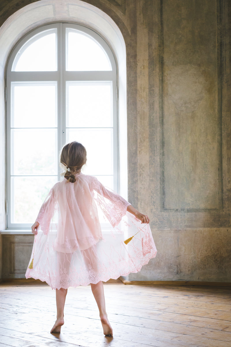 Girls tunic Claire - beautiful robe for girls - kids' quality nightdress
