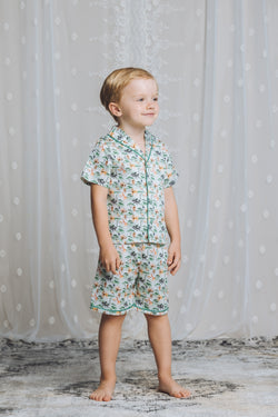 SAMUEL - BOYS PYJAMA FOREST PRINT