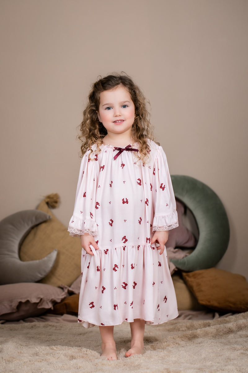 PHOEBE - GIRLS NIGHTDRESS PINK