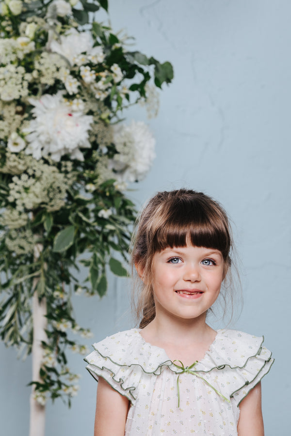 Elegant children's 100% cotton nightdress Klara