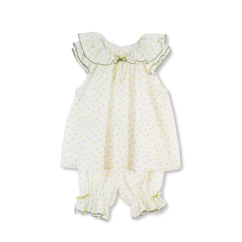 Vintage-inspired children’s pyjama set Amelia