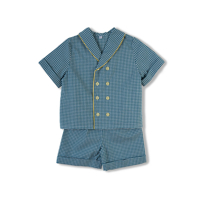 Classic boys’ cotton pyjama set Samuel - children's designer nightwear