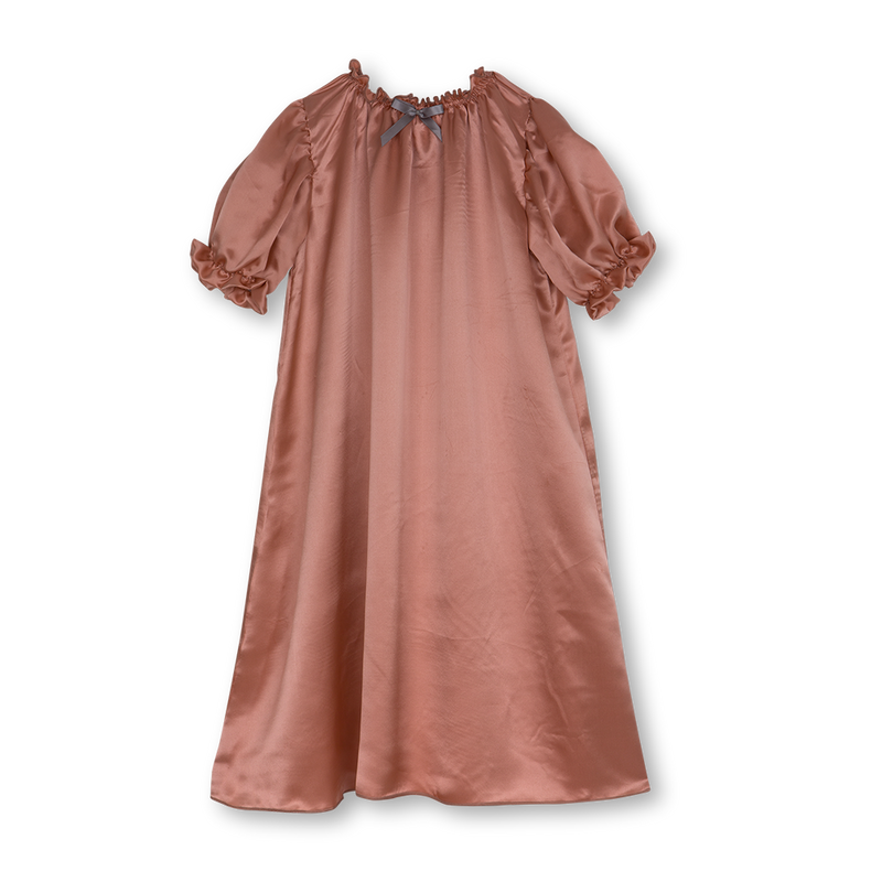 Antonia delicate and graceful silk nightdress for girls - comfortable & skin friendly