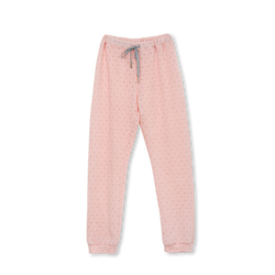 Comfortable kids' pink lounge pants