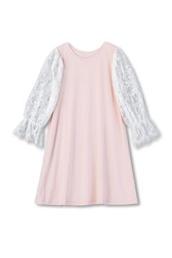 LISETTE - GIRLS' NIGHTDRESS IN PINK