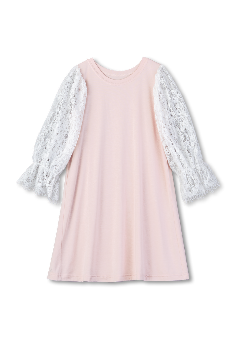 LISETTE - GIRLS' NIGHTDRESS IN PINK