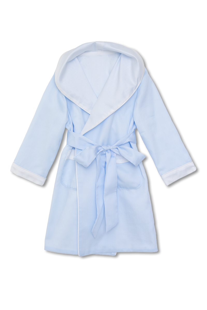 THEODORE - BOYS DRESSING GOWN LIGHT BLUE