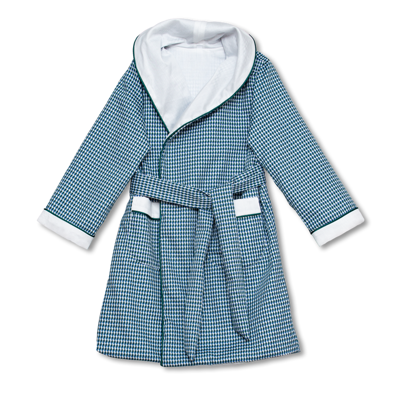 THEODORE - BOYS' DRESSING GOWN EMERALD