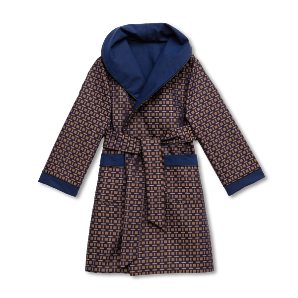 THEODORE - BOYS' DRESSING GOWN NAVY