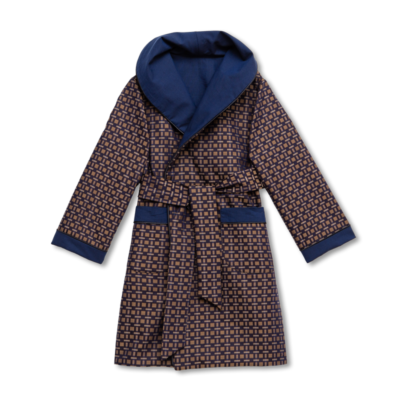 THEODORE - BOYS' DRESSING GOWN NAVY
