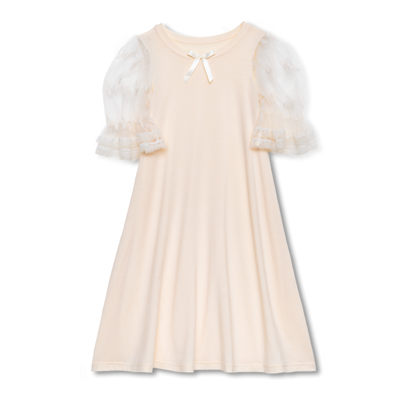 MELISSA - GIRLS NIGHTDRESS CREAM