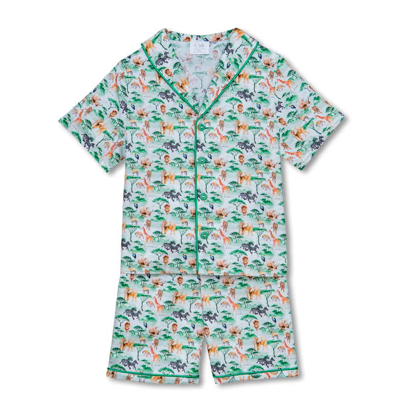 SAMUEL - BOYS PYJAMA FOREST PRINT