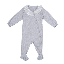 Romper Carol - soft and skin-friendly cotton sleepsuit - newborn sleepwear
