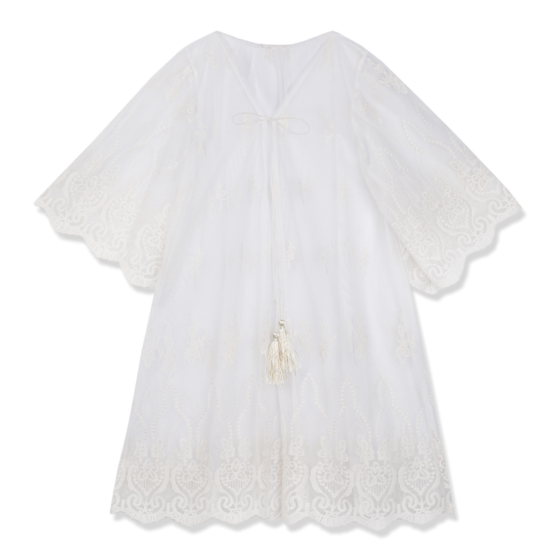 Girls tunic Claire - beautiful robe for girls - kids' quality nightwear 